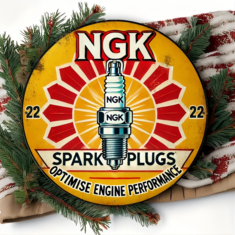 NGK Spark Plug Metal Tin Sign, - огляд і ціна Spark Plug