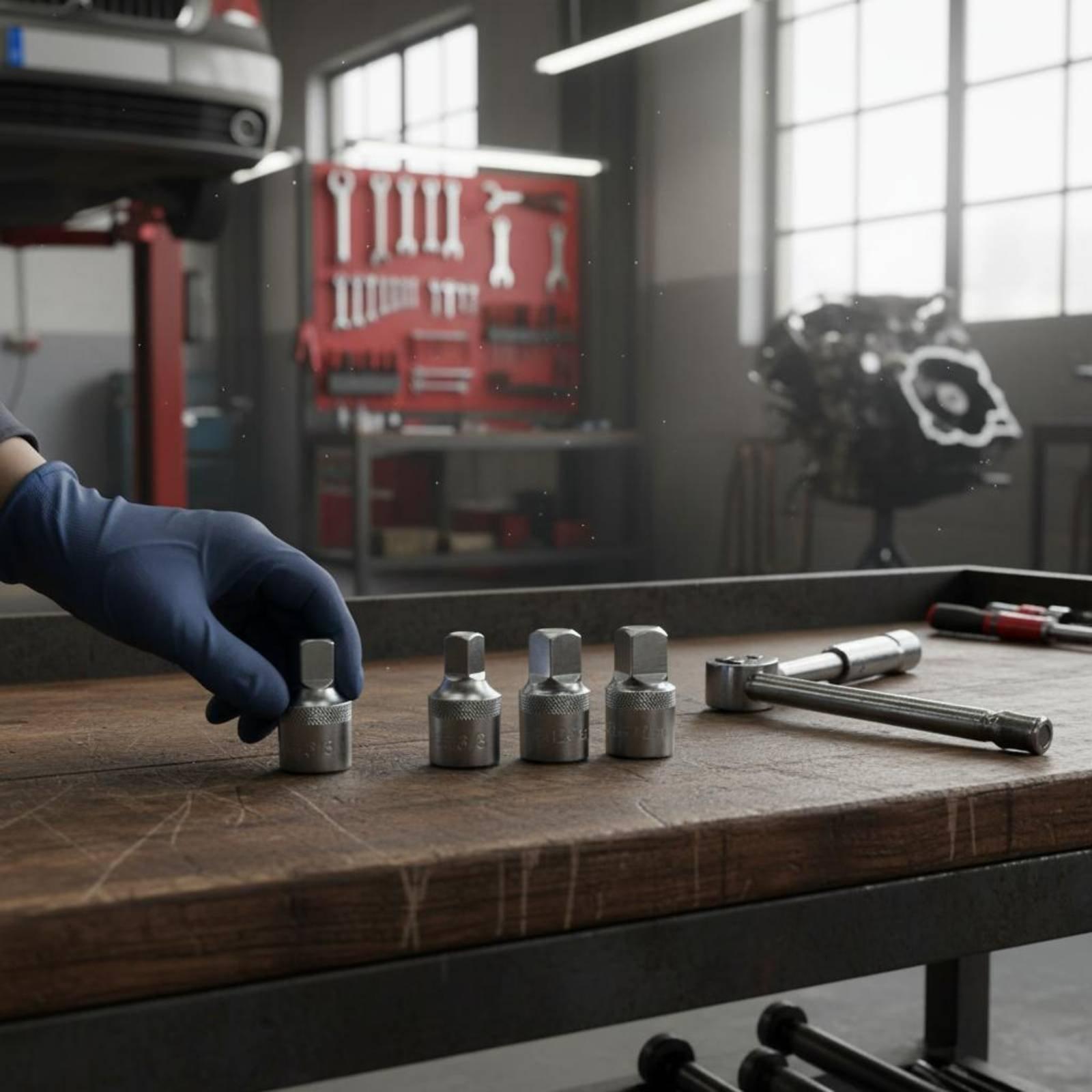 Chrome Vanadium Wrench Socket  - огляд і ціна Socket Set