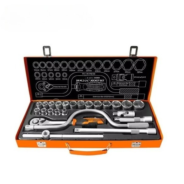 155424 24pcs 1/2in Tool Wrench - огляд і ціна Socket Set
