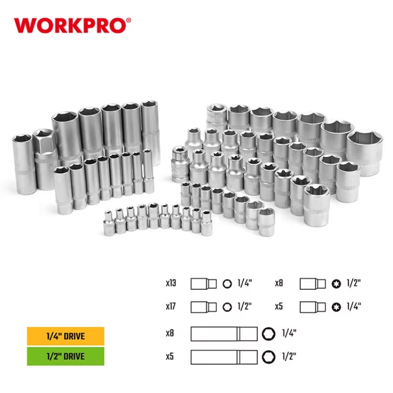 108pcs Professional Mechanics  - огляд і ціна Socket Set