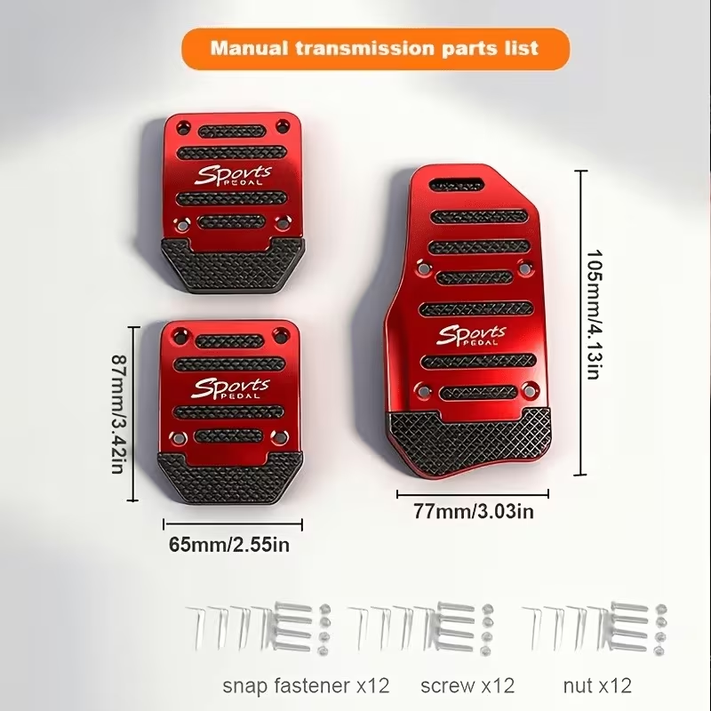 2/3PCS Car Pedal Cover Set Man - огляд і ціна Brake Pad Set