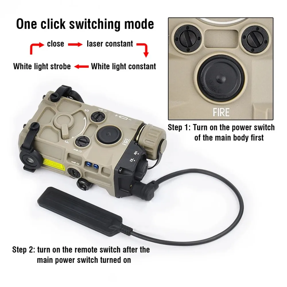 Tactical OGL Nylon Plastic LED - огляд і ціна Timing Light Gun